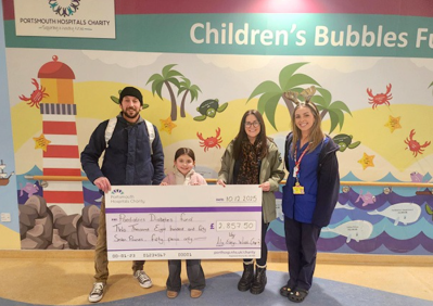 Fundraising cheque